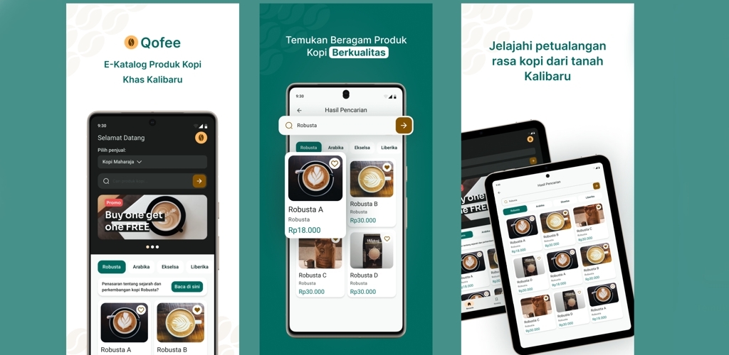 Qofee: E-Katalog Kopi Kaliabu